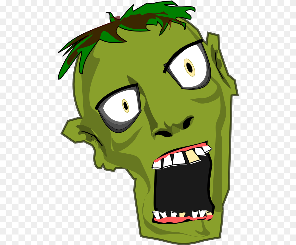 Zombie Clipart Collection And Share Zombie Cartoon Transparent Green, Art, Baby, Person Free Png Download