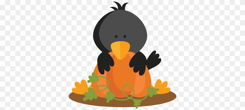 Freebie Of The Day Crow Behind Pumpkin Modelsku, Plant, Carrot, Food, Vegetable Free Transparent Png