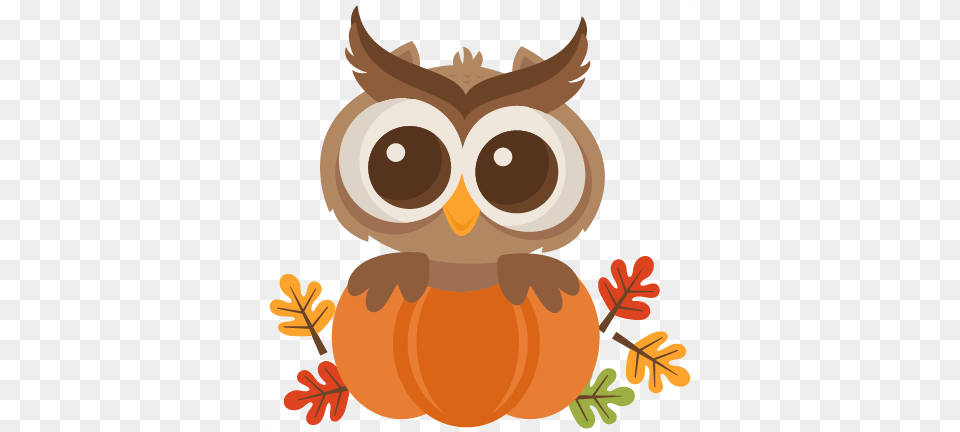 Freebie Of The Day Fall Owl In Pumpkin Modelsku, Food, Produce, Nut, Plant Free Png Download