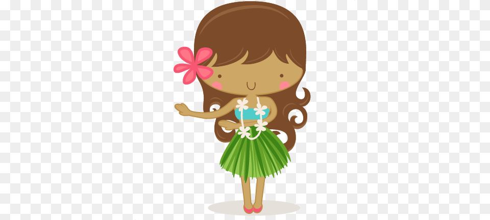 Freebie Of The Day Hula Girl Freebies Hula Hula, Person, Toy, Face, Head Png