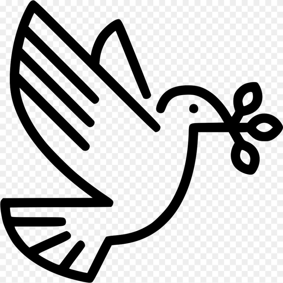 Freedom Dove, Stencil, Bow, Weapon Free Transparent Png
