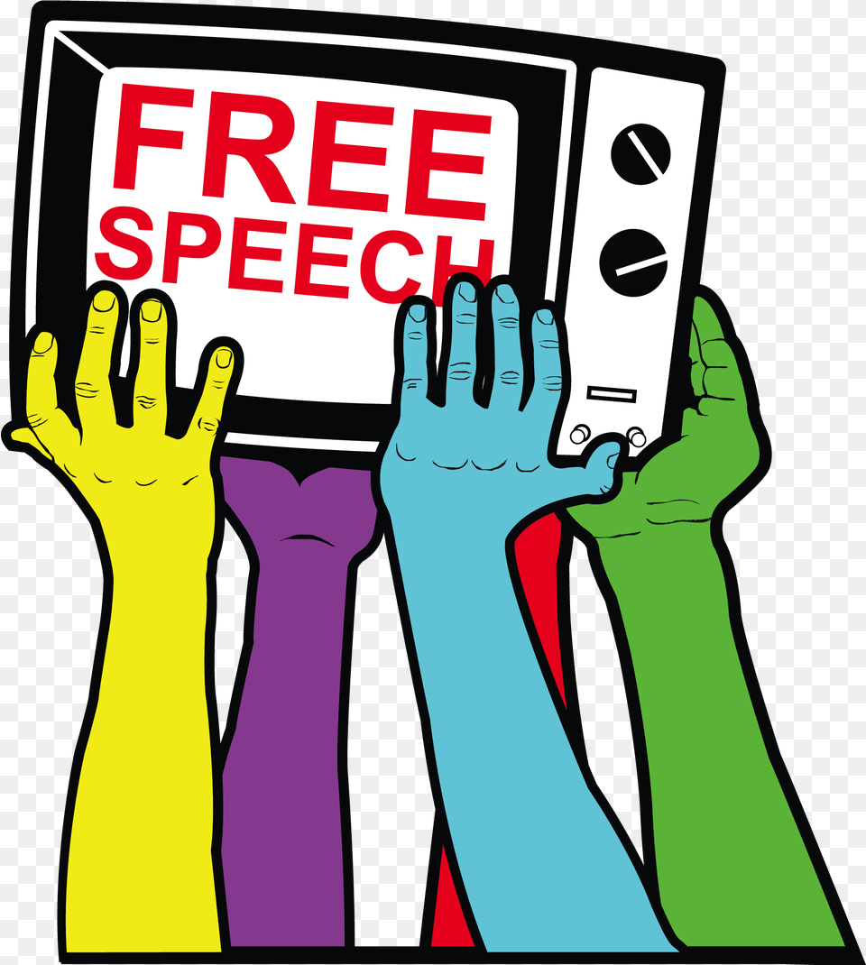 Freedom Of Speech Hd Freedom Of Speech Clipart, Advertisement, Adult, Female, Person Png Image