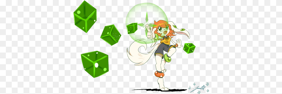 Freedom Planet 2 Milla Cube Gun Milla Freedom Planet, Green, Baby, Person, Game Png