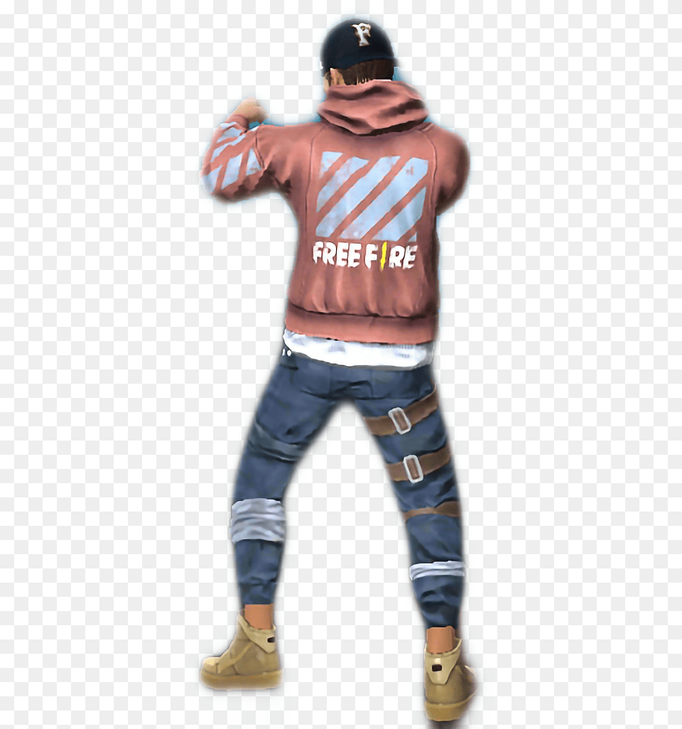 Freefire Ff Pabg Off Offwhite Fire Off White, Person, People, Adult, Pants Free Png