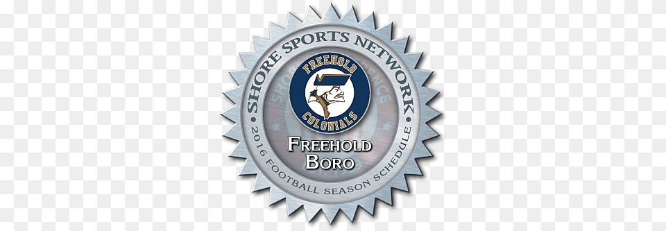 Freehold Boro 2017 Football Schedule Sucre Park, Badge, Emblem, Logo, Symbol Free Png Download