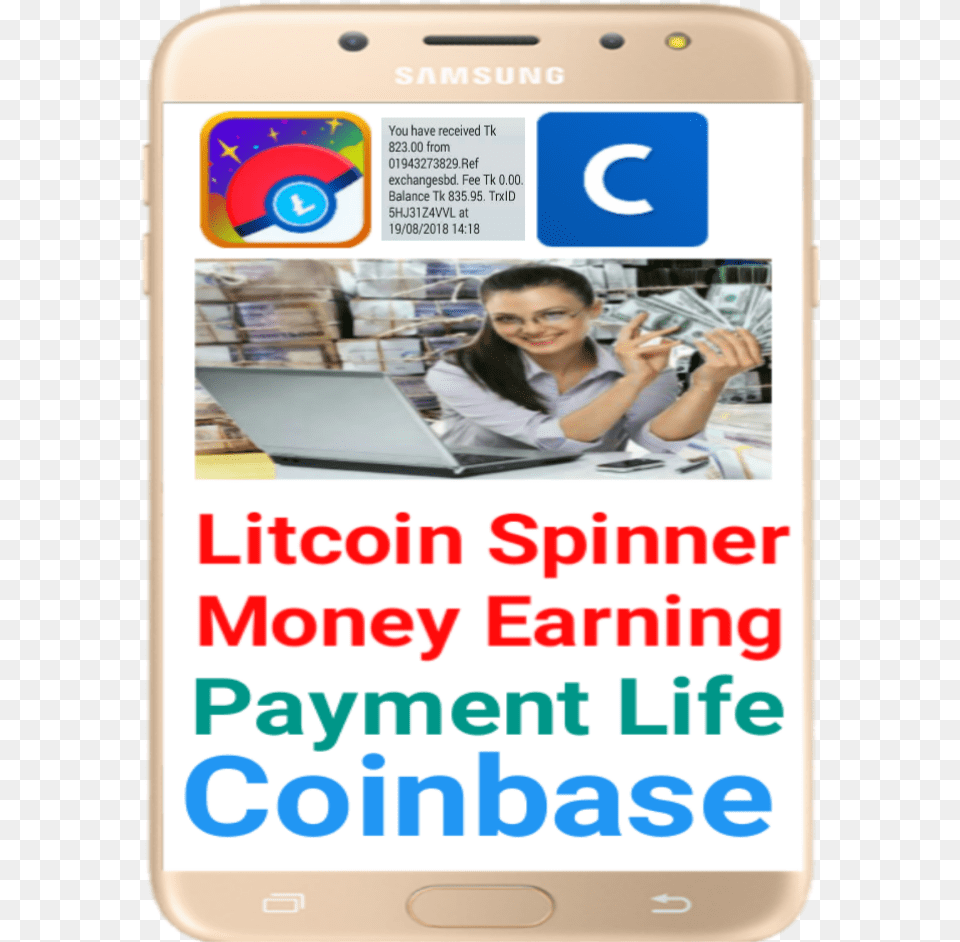 Freelitecoin Spiner Iphone, Phone, Electronics, Mobile Phone, Adult Free Transparent Png