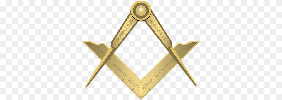 Freemason Masonic Symbol Illuminati Symbole, Blade, Compass Math, Razor, Weapon Free Png Download