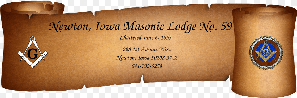 Freemason Mission And Vision, Text, Document, Scroll Png Image