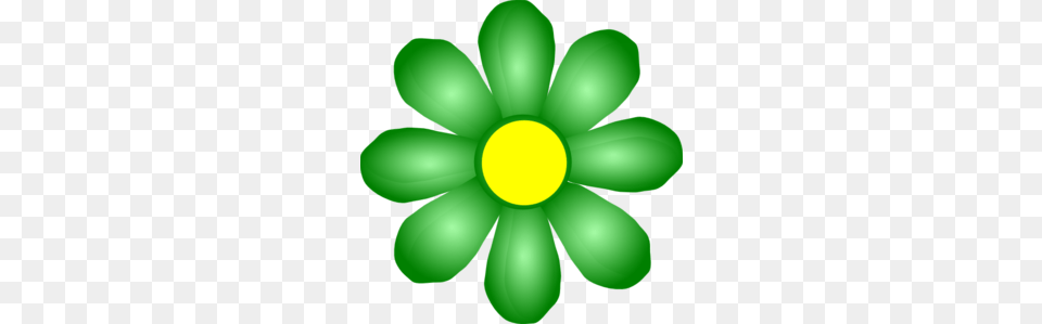 Freen Flower Clipart, Anemone, Daisy, Green, Plant Png Image