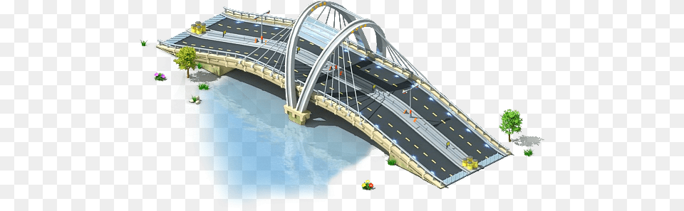 Freeport Bridge, Arch, Arch Bridge, Architecture, Road Png Image