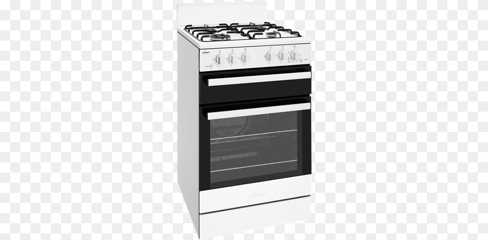 Freestanding Cooker Conv Oven Chef Cfg503wb 54cm Gas Upright, Device, Appliance, Electrical Device, Stove Png Image