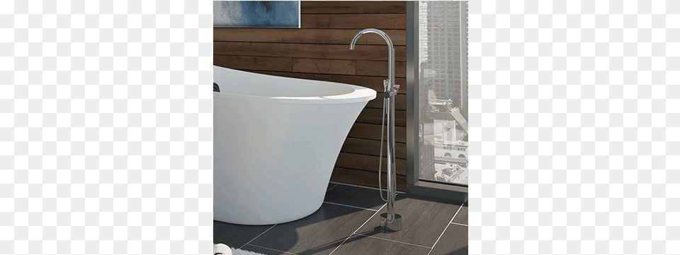 Freestanding Roman Tub Faucets Schon Aiden 58 Ft Reversible Drain Bathtub, Bathing, Person, Indoors Free Transparent Png