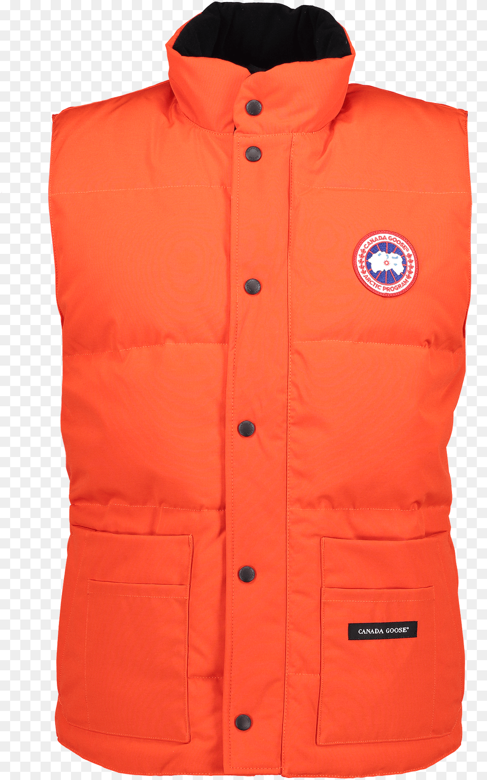 Freestyle Crew Vest In Monarch Orange, Clothing, Lifejacket, Coat Free Png Download