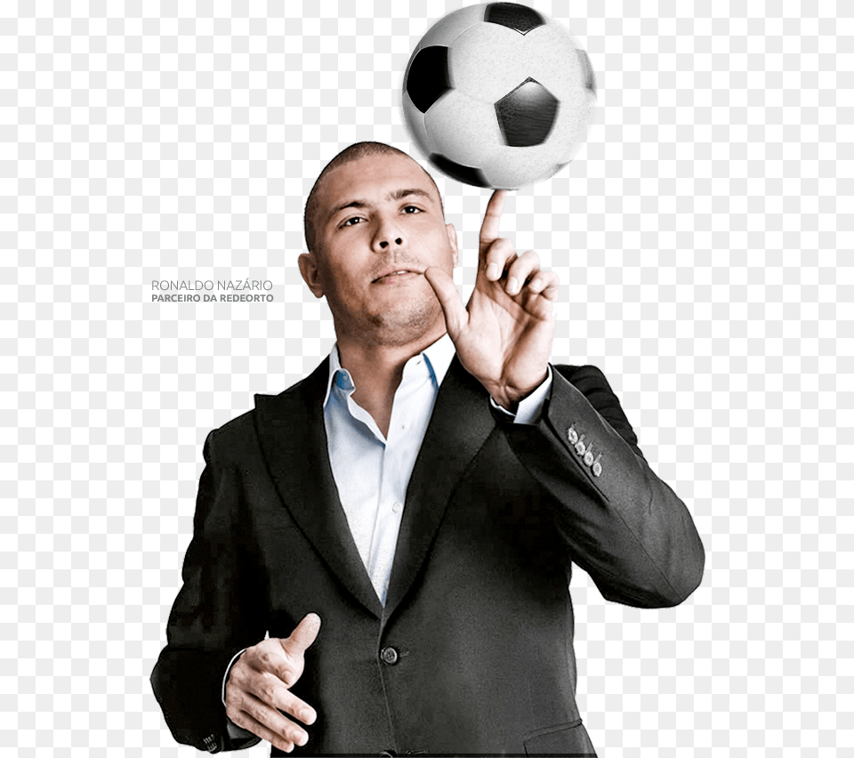 Freestyle Football Ronaldo Revista Alfa, Adult, Sport, Sphere, Soccer Ball Free Png Download