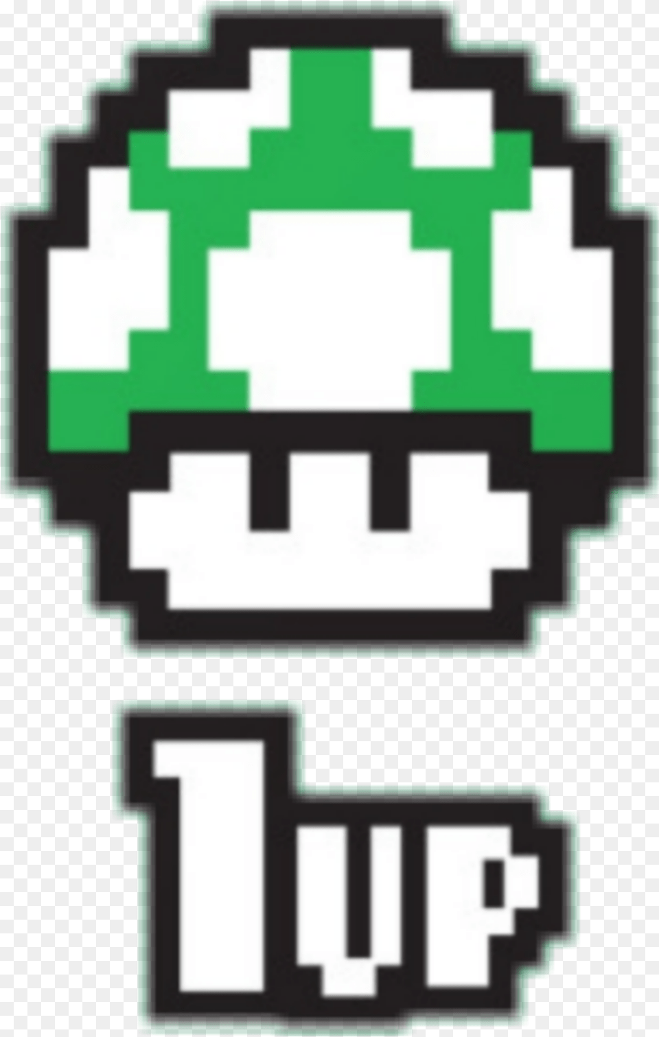 Freetoedit 1up Levelup Supermario 8bits Mushroom 8 Bit Mario Mushroom, First Aid Free Png