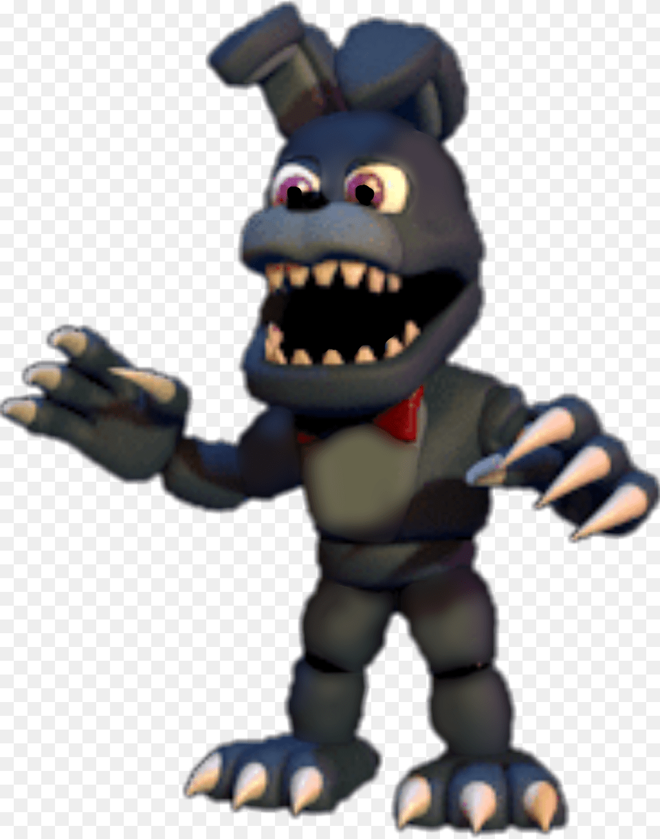 Freetoedit Adventure Unwithered Nightmare Bonnie Adventure Nightmare Bonnie, Electronics, Hardware, Baby, Person Free Png Download