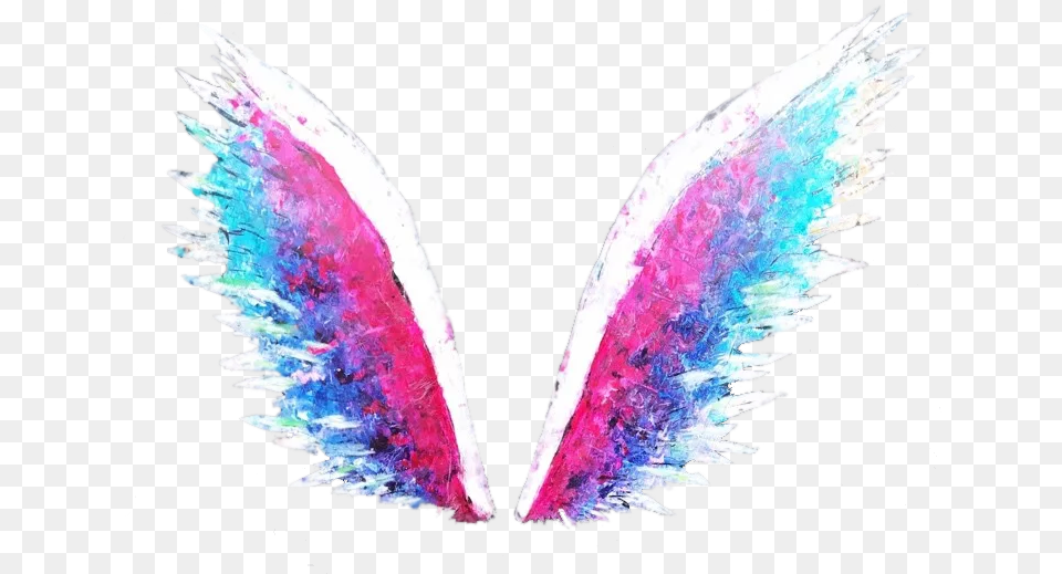 Freetoedit Angel Wings Angelwings Mural Graffiti Wings On Wall Background, Accessories, Jewelry, Animal, Fish Png