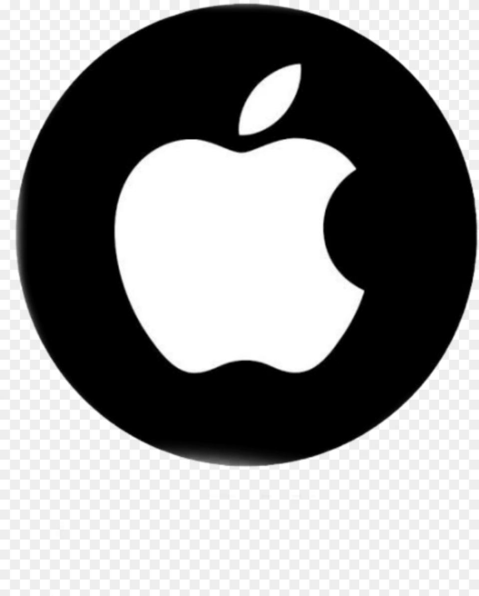 Freetoedit Apple Logo Music Sticker Emblem, Symbol, Astronomy, Moon, Nature Free Png