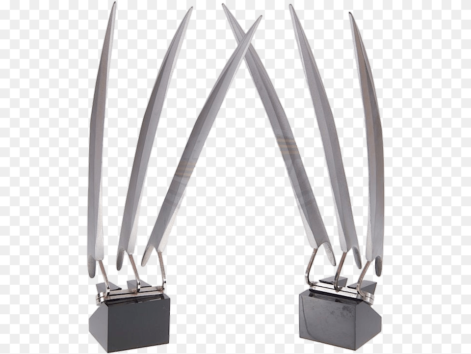 Freetoedit Awesome Cool Wolverine Claws Trophy, Sword, Weapon, Blade, Dagger Free Transparent Png