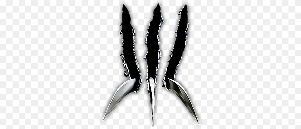 Freetoedit Awesome Cool Wolverine Claws Wolverine Logo, Cutlery, Outdoors, Electronics, Hardware Png