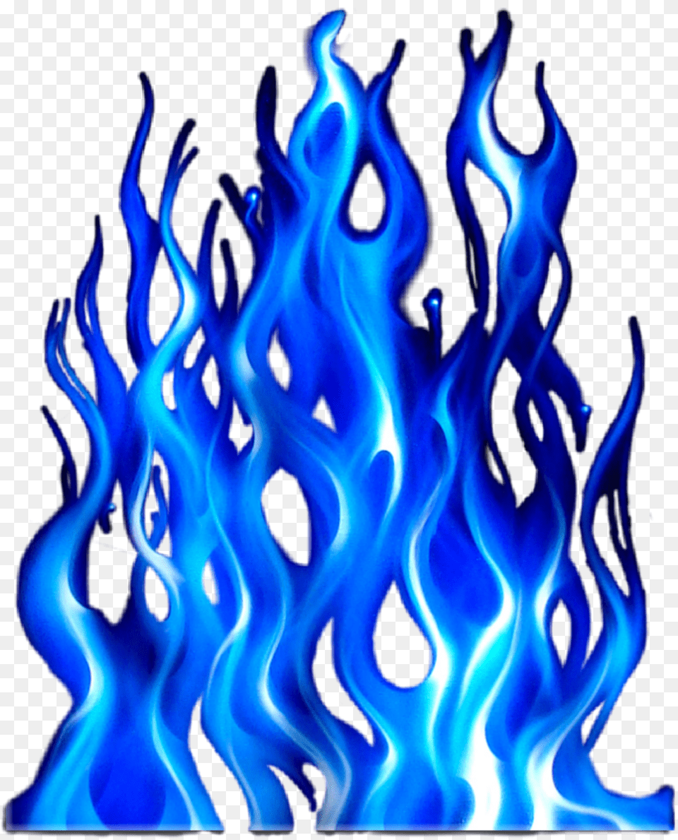 Freetoedit Blue Flame Fire Blue Fire Flames, Plant Png Image