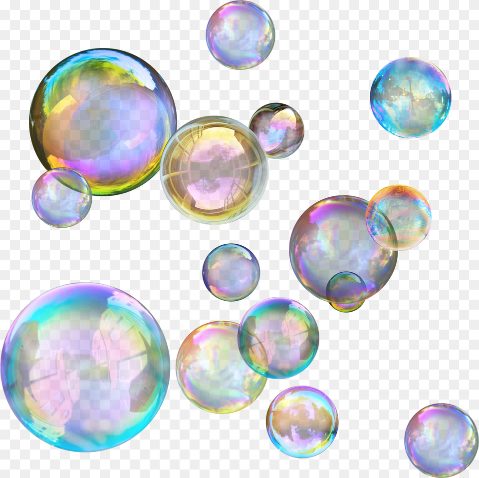 Freetoedit Bubbles Bubble Aesthetic Color Dream Crystal Free Png Download