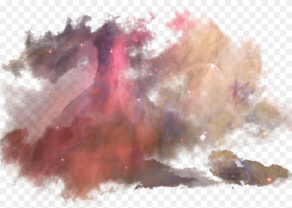 Freetoedit Clipart Stars Galaxy Smokey, Astronomy, Nebula, Outer Space, Outdoors Png