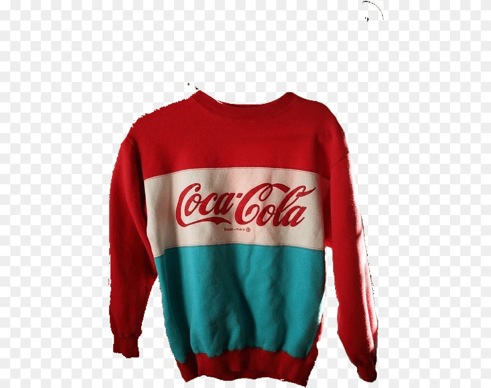 Freetoedit Coca Cola, Clothing, Knitwear, Sweater, Sweatshirt Free Png
