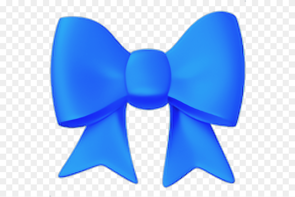 Freetoedit Coloured Blue Bow Emoji Blueemoji Emoji Bow, Accessories, Formal Wear, Tie, Bow Tie Png Image