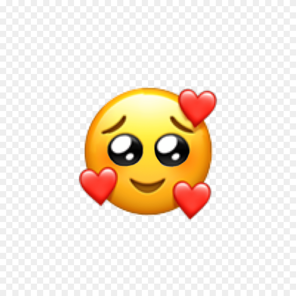 Freetoedit Cry Sad Awe Cute Wow Emoji Crying Emoji With Hearts, Baby, Person Png Image
