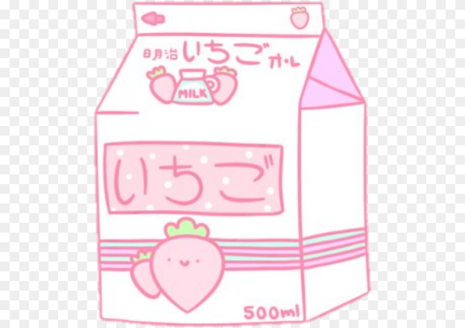 Freetoedit Cute Kawaii Pixel Pastel Drink Cute Strawberry Milk, First Aid Free Transparent Png