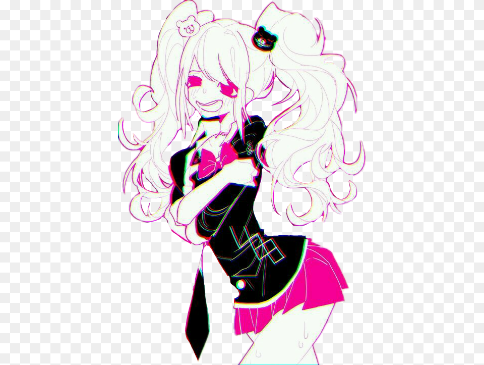 Freetoedit Danganronpa Junkoenoshima Junko Enoshima Jun, Publication, Book, Comics, Adult Free Png Download