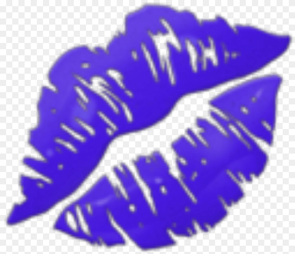 Freetoedit Darkpurple Lipstick Emoji Purple Kiss Iphone Kiss Emoji, Body Part, Mouth, Person, Baby Free Transparent Png