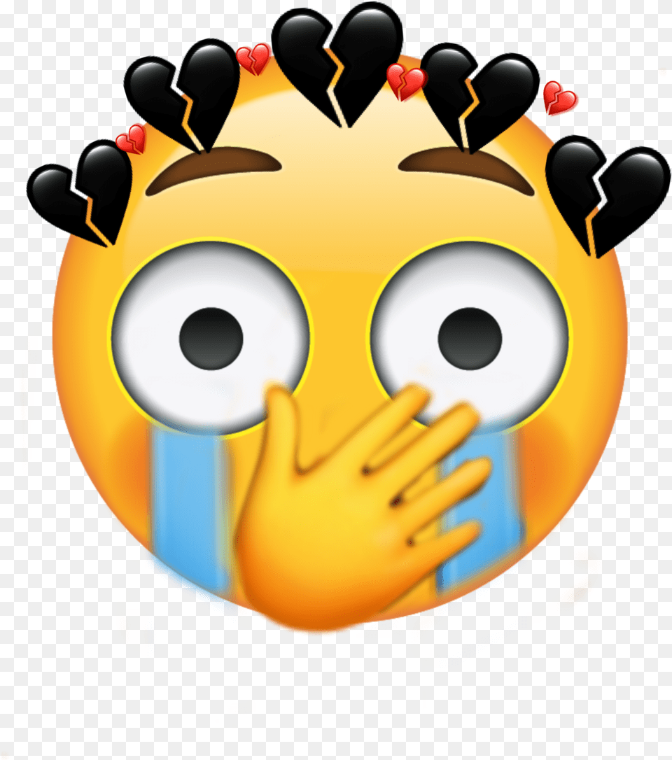 Freetoedit Emoji Crying Cry Embarassed Shock Shocked Happiness, Toy Png