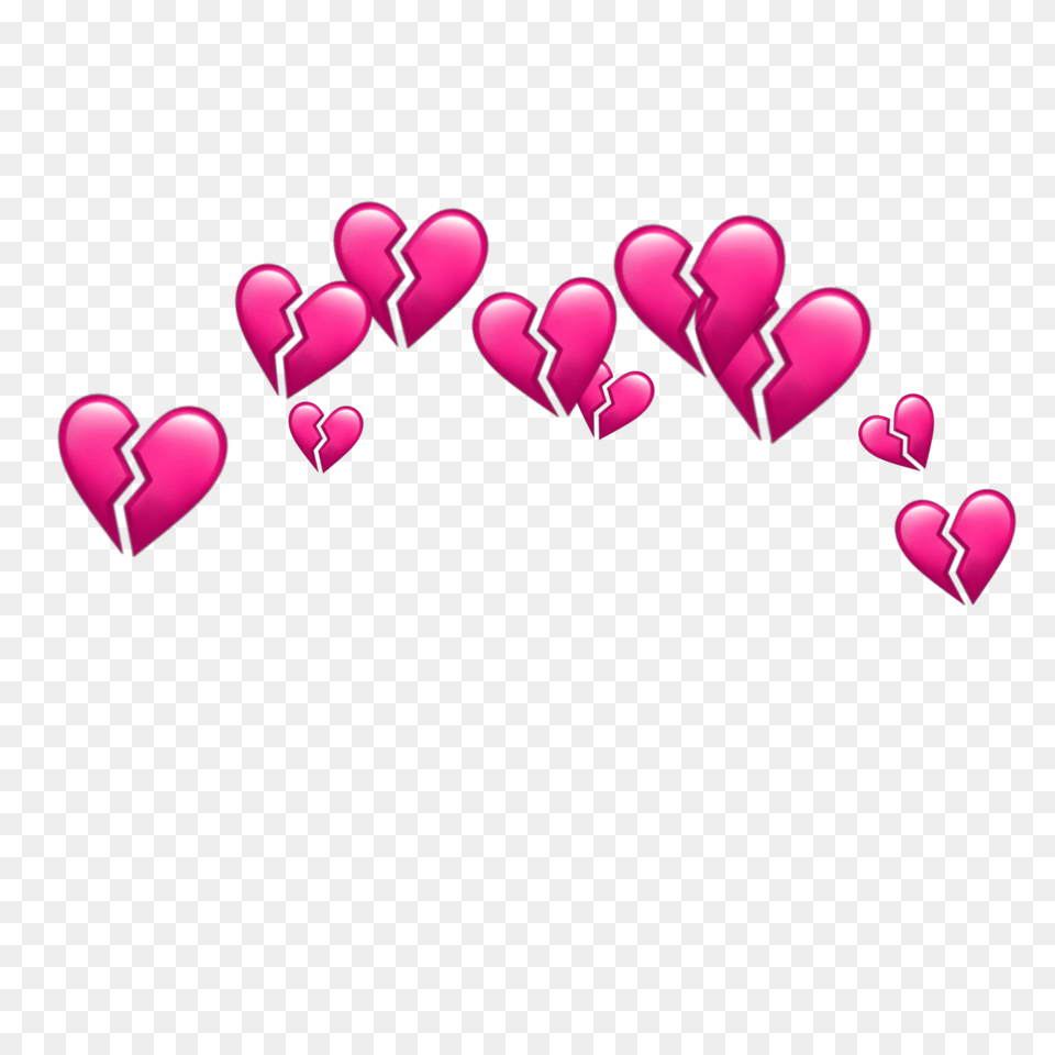 Freetoedit Emoji Heart Crown Transparent Background Free Png Download