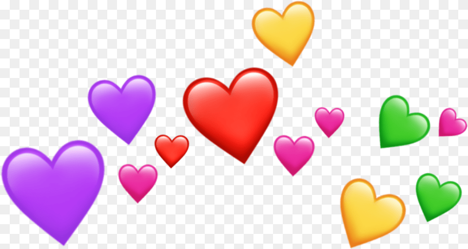 Freetoedit Emoji Hearts Transparent, Heart Free Png Download