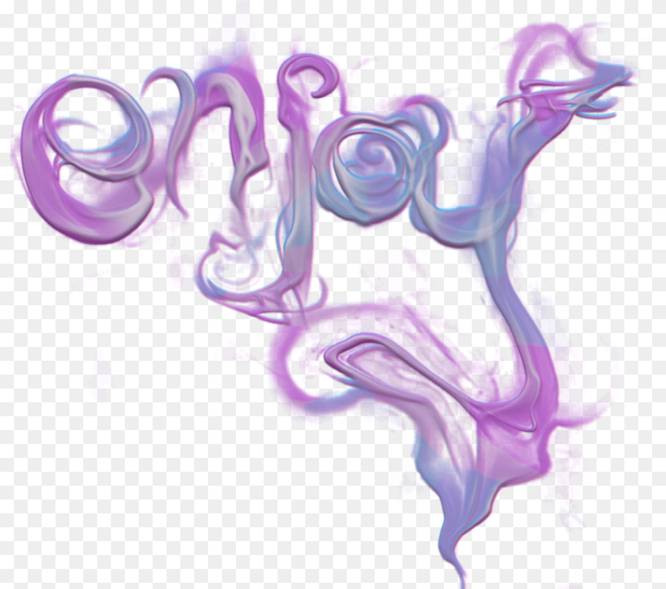 Freetoedit Enjoy 3d Vape Smoke Cute Clouds Pink Purple, Art, Graphics, Pattern Free Png Download