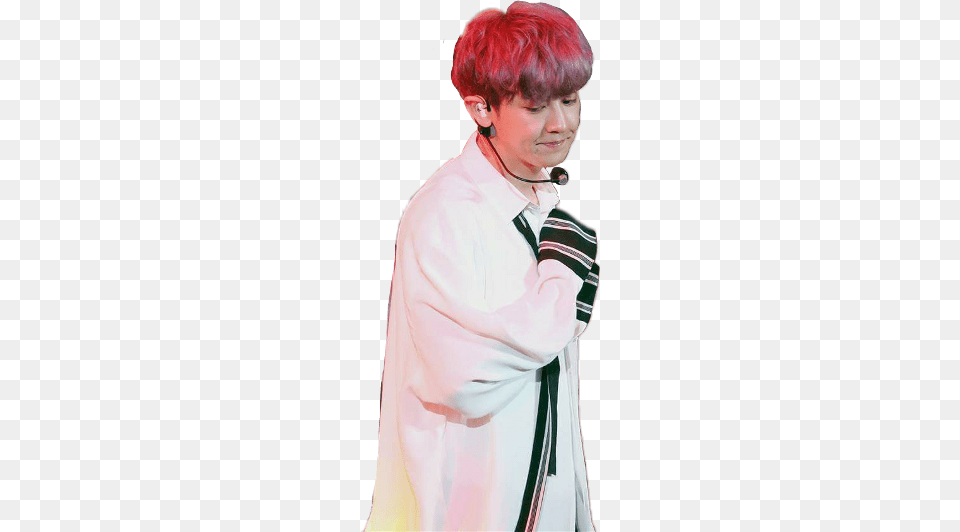 Freetoedit Exo Smtown Exol Chanyeol Singing, Adult, Clothing, Coat, Person Png Image