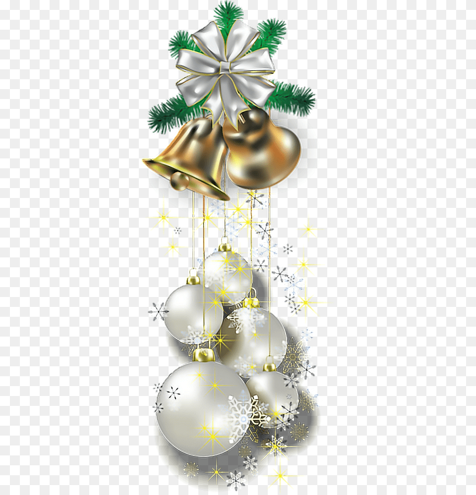 Freetoedit Ftestickers Dt Christmas Decoration Christmas White Ball, Chandelier, Lamp, Accessories Png