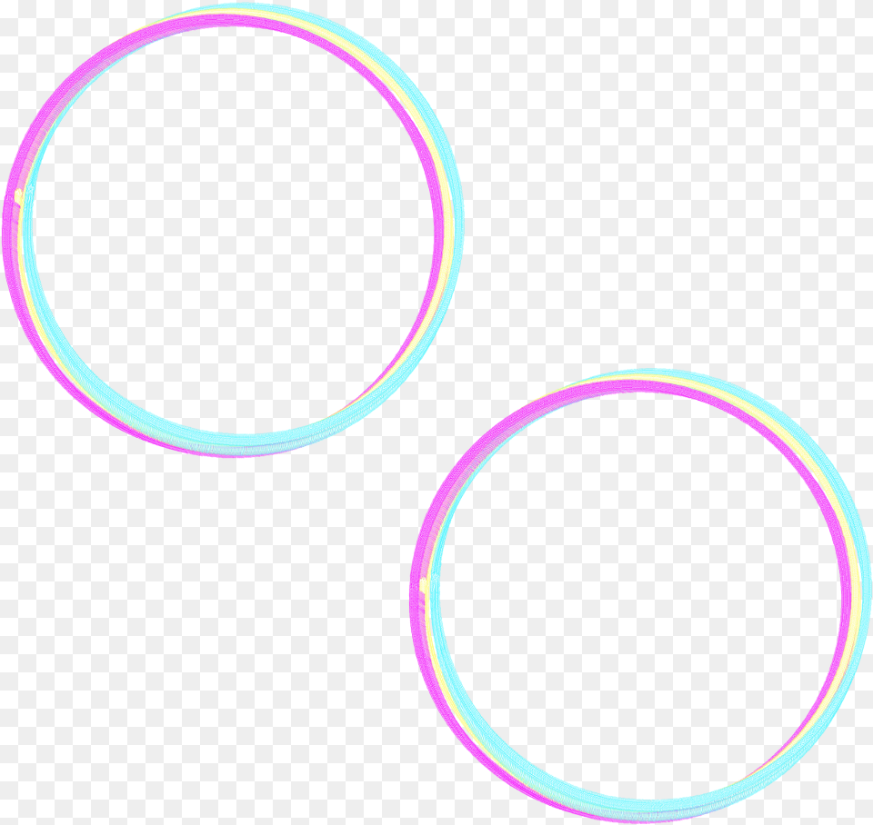 Freetoedit Ftestickers Neon Color Round Circle Circle, Hoop, Smoke Pipe Free Transparent Png