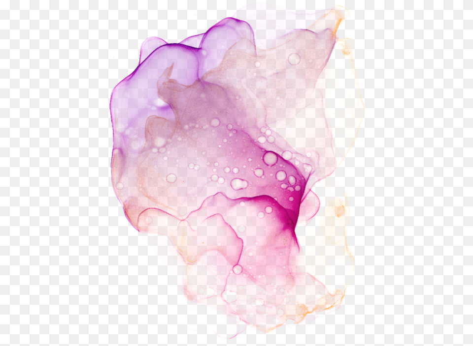 Freetoedit Ftestickers Pink Watercolor Crystal, Mineral, Plant, Flower, Petal Free Png