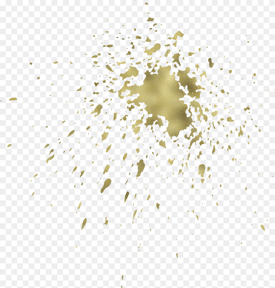 Freetoedit Ftestickers Remixme Gold Splash Splatter Gold Paint Splatter, Fireworks, Astronomy, Outer Space Png Image