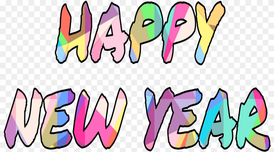 Freetoedit Happynewyear, Art, Person, Text, Face Png Image