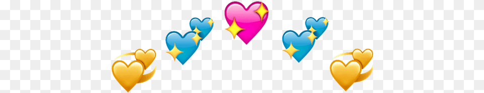 Freetoedit Heartcrown Heart Emoji Crown Free Png Download