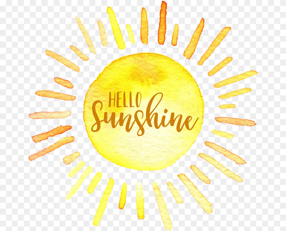 Freetoedit Hellosunshine Sun Summer Love Watercolor Good Morning Images In Mandarin, Outdoors Free Transparent Png