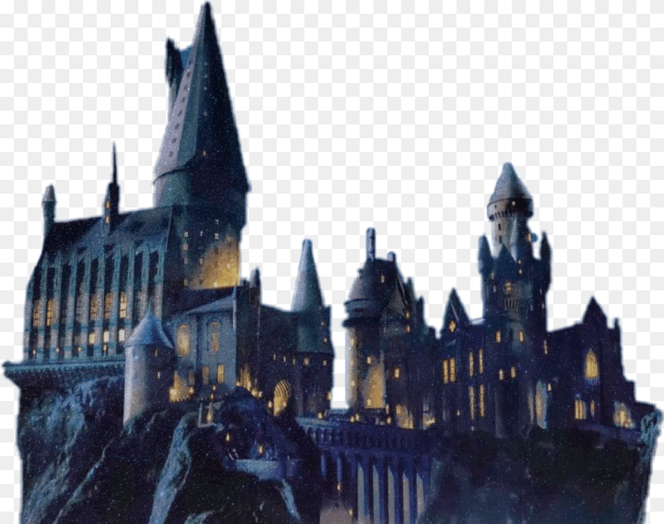 Freetoedit Hogwarts Castle Harrypotter Dumbledore Hogwarts Harry Potter, Architecture, Building, Tower, Spire Png