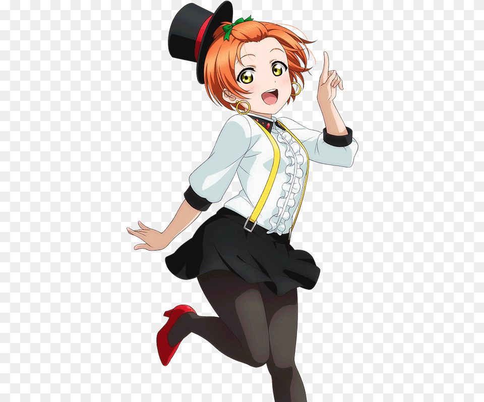 Freetoedit Love Live Love Live School I Do Of As Rin Hoshizora, Book, Comics, Publication, Person Free Png Download