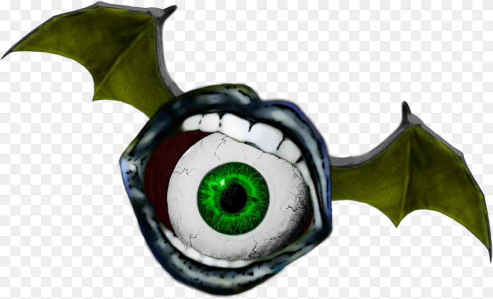 Freetoedit Mashup Monster Eyeball Eye Wings Flying Illustration, Accessories, Tape Png Image