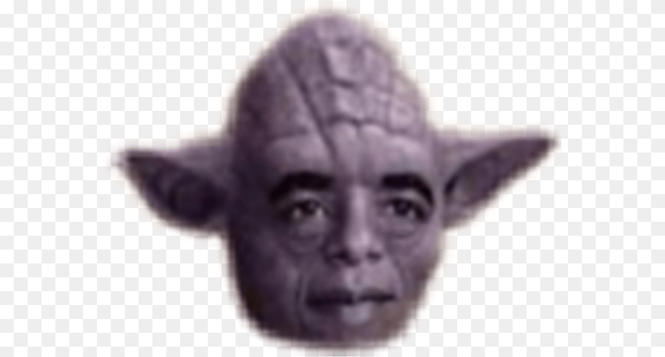 Freetoedit Meme Memes Obama Yoda Starwars Yobama Star Wars Yoda Meme Transparent, Accessories, Adult, Art, Male Png