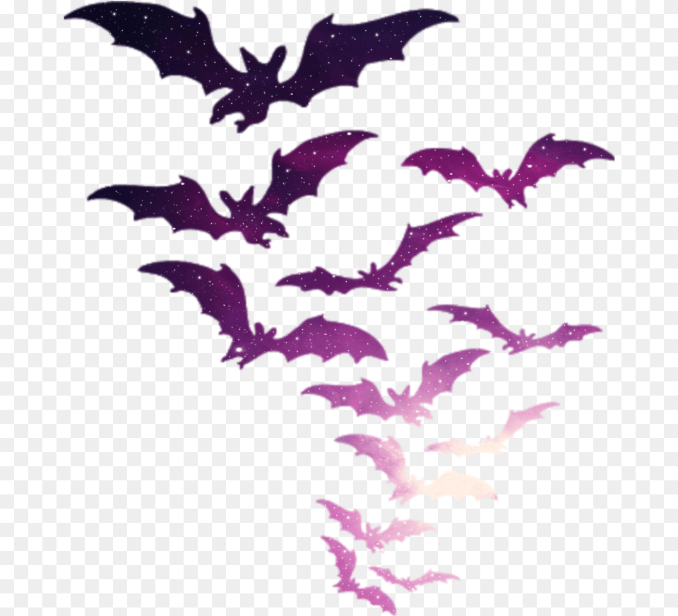 Freetoedit Murcielagos Murcielago Bat Batman Color Halloween Clipart Transparent Background, Purple, Animal, Mammal, Person Png Image